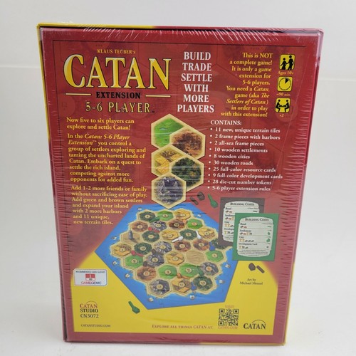 Catan: Extension 5-6 Players (Klaus Teuber) - Picture 3 of 5