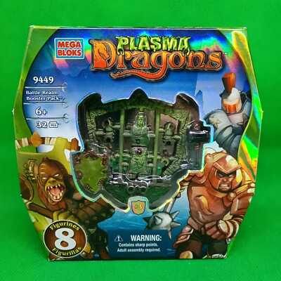 MEGA BLOKS - PLASMA DRAGONS - BATTLE REALMS - BOOSTER PACK - 9449 - NEU VERSIEGELT