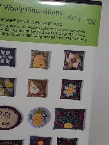 Amazing Designs Embroidery Designs DIY WOOLY PINCUSHIONS 25 Designs - Picture 5 of 8
