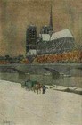 A4 Photo Guerin Jules 1866 1946 The Century Magazine 93 1917 Notre Dame Paris Pr