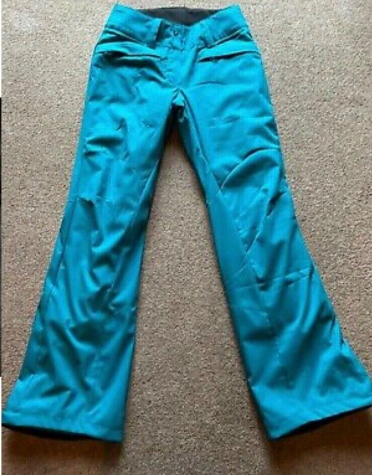 Salomon Pantaloni da passeggio sci pelle secca avanzata donna taglia 8 vestibilità regolare isolati