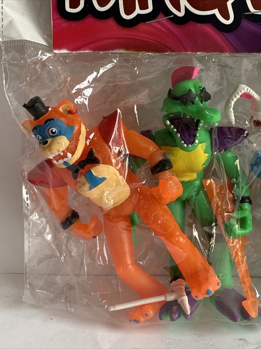 PACK OF 5 FIVE NIGHTS AT FREDDY'S SECURITY BREACH FIGURES 5