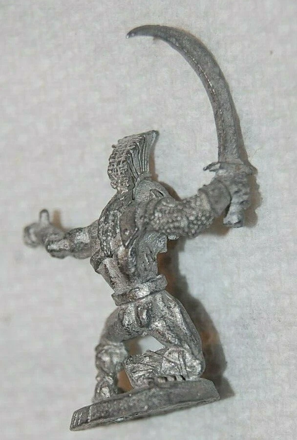 DE COLECCIÓN RAL PARTHA 1988 ORCO CON ESPADA CURVA Y ESCUDO UNA FIGURA SIN PINTAR 010111 Foto 2 de 4