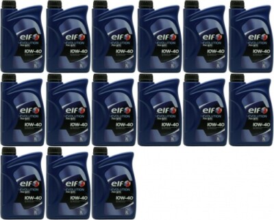 Elf Evolution 700 STI 10W-40 Diesel & Benziner Motoröl 15x 1l = 15 Liter