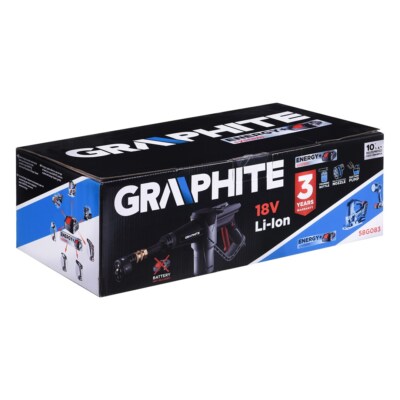 5902062510075 Kabelloser Hochdruckreiniger Graphite ENERGY+ 18V GRAPHITE