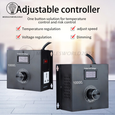 AC110-220V 5000W Electrical Voltage Regulator Controller Adjust Speed Controller