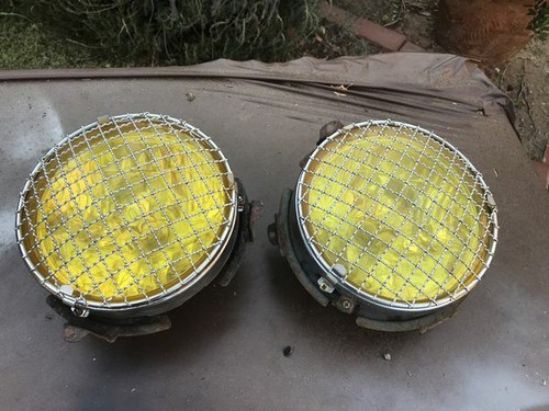 Porsche 911 911T 911E 911S 912 head light lamps  Yellow - Bild 1 von 2