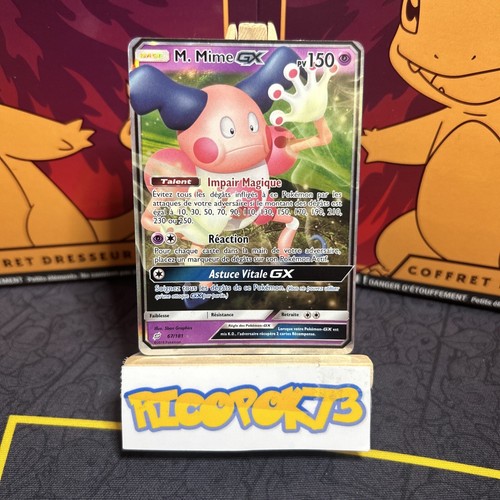 Pokémon Karte Mr. Mime GX – 67/181 Ultra Rare | Team Up Set, NM/M Zustand