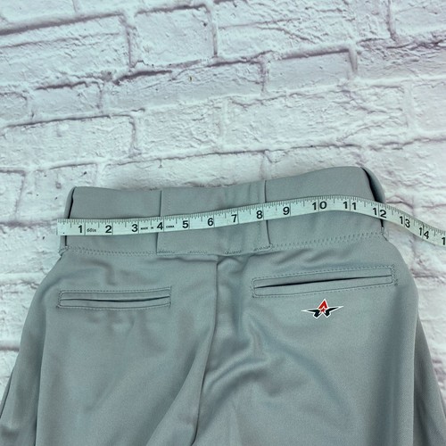 Alleson Youth Baseball Pants Boys Knicker Elastic Waist Athletic Size Large Gray - Picture 7 of 10