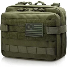 Large Molle Outdoor Tool Bag for Climbing First Aid & Gear