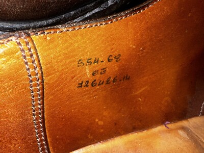 J.M. Weston Leather Golf Derby Ghillie Dress Shoes Brown - Men's