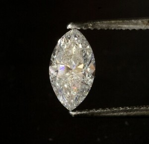 Natural Clarity Enhanced marquise fancy cut EGL certified diamond 1.43ct I1 G