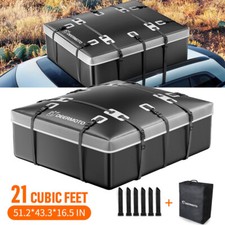 21 Cubic Ft Car Roof Bag Cargo Luggage Carrier For All Vehicle Withwithout Rack 21 Cubic Ft Car Roof Bag Cargo Luggage Carrier For All Vehicle Withwithout Rack