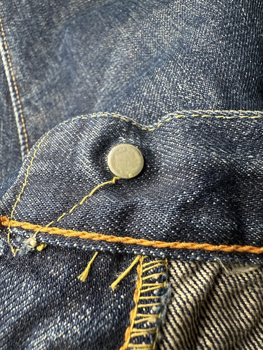 Levi's 501 1950s 1960s Selveged Hidden Rivets Big E Jeans Levi's 501 1950s 1960s Selveged Hidden Rivets Big E Jeans