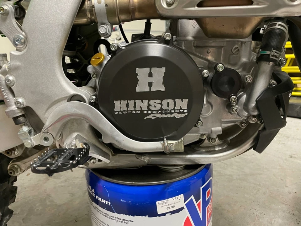 Hinson Billetproof Clutch Cover Black–Fits:Yamaha YZ250F 2019–2022 - Image 2 of 2