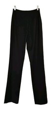 Ralph Lauren Black Label Women's Pants Black Straight Leg Size 4 SMALL NEW
