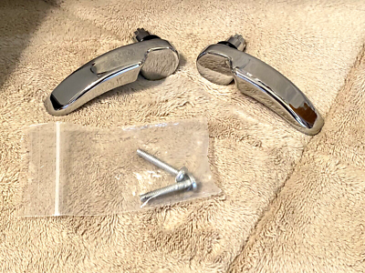 🔥OEM CVO Road Glide Chrome 14+ Saddlebag Latches 🔥 | eBay