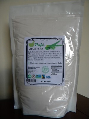 Aloe Vera powder juice 16oz 1lb Superfood, Detox , beauty n digestive help  PAJE | eBay