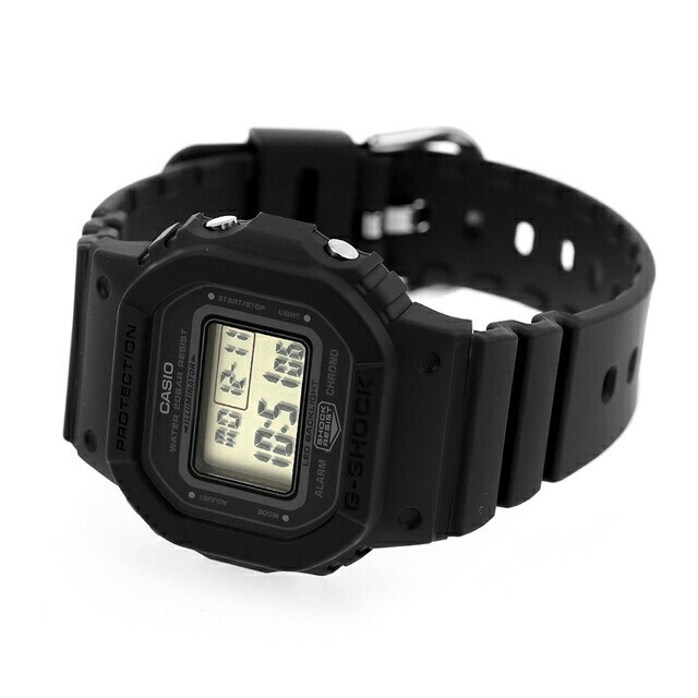 Casio G-Shock GMD-S5600BA-1D Black Digital Monochromatic