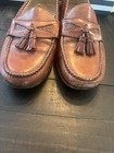 ALLEN EDMONDS MAXFIELD SLIP ON Brown Leather Tassel LOAFERS  SHOES MEN SZ 11.5 — photo 2