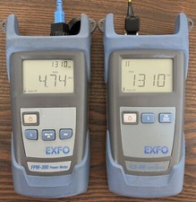 EXFO FLS-300 & FPM-300 Set SMF Optical Power Meter & Source