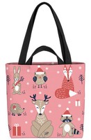 Kinder Weihnachten Tiere Tasche Eule Fuchs Hase Reh Rentier Kinder Winter Schne