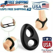 Silicone Cock Penis Ring Longer Harder Stronger Erection Adults Sex Toys For Man