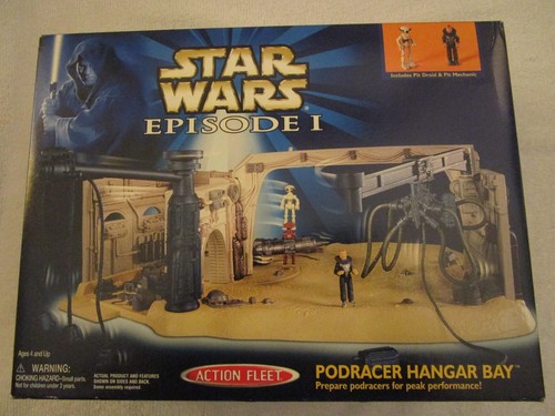 Star Wars Micro Machines Episode I Spielset Podracer Hangar Bay ***NEU***