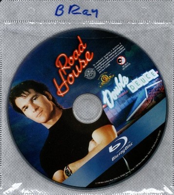 Road House (1989) BLU-RAY  *DISC ONLY* = REGION 1 - Patrick Swayze