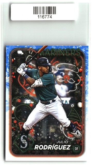 Julio Rodríguez 2024 Topps Holiday #H153