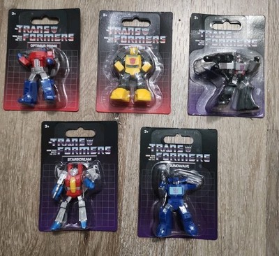  Hasbro- TRANSFORMERS  Mini Action Figures Complete Set Of of 5 Figures. New