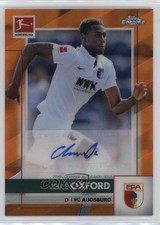 Reece Oxford Chrome Bundesliga 2020 Orange Refractor /25 Auto