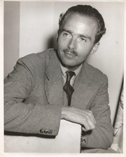 Vtg Photo of Crown Prince Archduke Otto of Austria at Plaza Hotel Corpus Christi