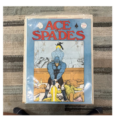 Ace of Spades Comic Book Single Issue Color Series Title Single Unit Format