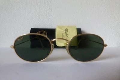 Vintage Ray Ban USA B&L Classic style 1  G15 Arista Gold W0976 + Case+Tuch - Bild 1 von 4
