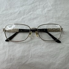 Versace Eyeglasses Frames Only, MOD. 1229-B 1052, 55-16-140 Silver Made in Italy