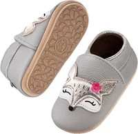 Krabbelschuhe Baby Lauflernschuhe Weicher Leder Jungen MäDchen Lederschuhe