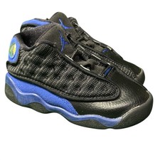 Jordan 13 Retro Hyper Royal Black Blue Toddler Sneakers 8C 414581-040