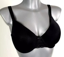 3 X Avon Lana Demi Bra  Size UK 34D Underwired Padded Black