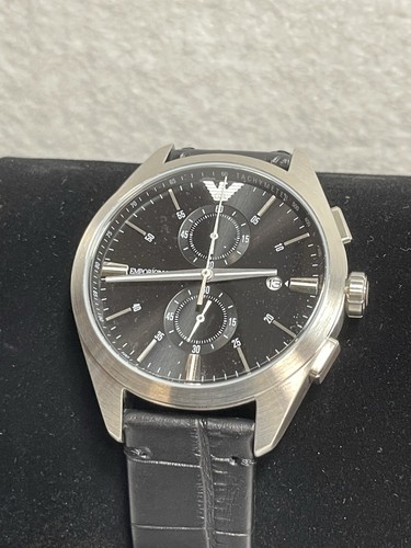 Emporio Armani Chronograph quartz black dial Men's Watch AR11542 - Picture 1 of 13