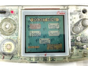 Neo Geo Pocket Color Console Clear Skeleton SNK Works well from JAPAN