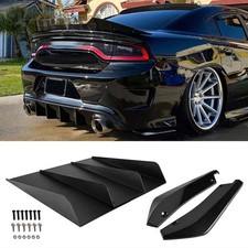 Rear Diffuserrear Spats Splitter Bumper Spoiler Lip For Dodge Charger 2006-24