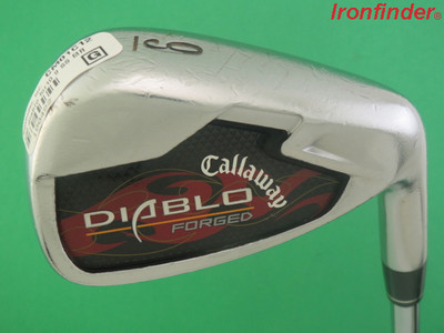 Callaway DIABLO FORGED 9 Iron Steel NS Pro 1100GH Uniflex Shaft Mens Right Hand