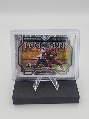 2021 Panini Prizm - Lockdown! Jamal Adams #7 Disco No Huddle Prizm