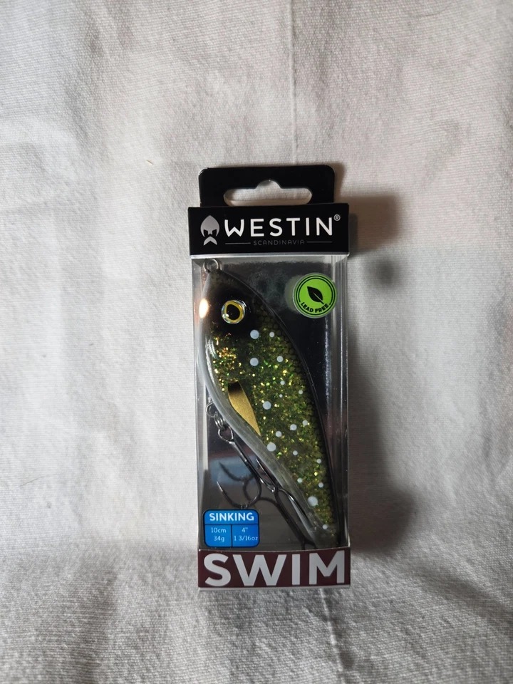 Westin Swim 10cm 34g Sinking Baby Pike Glidebait Hecht und Barsch 2025  #6