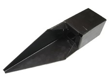 Timber Fence Post Repair Spur 4" (Pack of 1 - 10 Wedge Grip Metal Support 100MM)