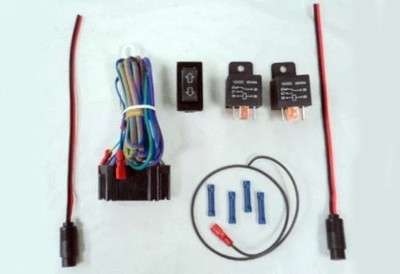 Linear Actuator Wiring Kit with Rocker Switch & 2 Relays Wire Free Ship Sale On