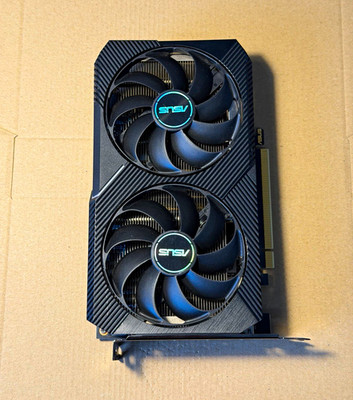 ASUS NVIDIA GeForce RTX Grafikkarte Dual-Lüfter Backplate PCIe x16 8-Pin