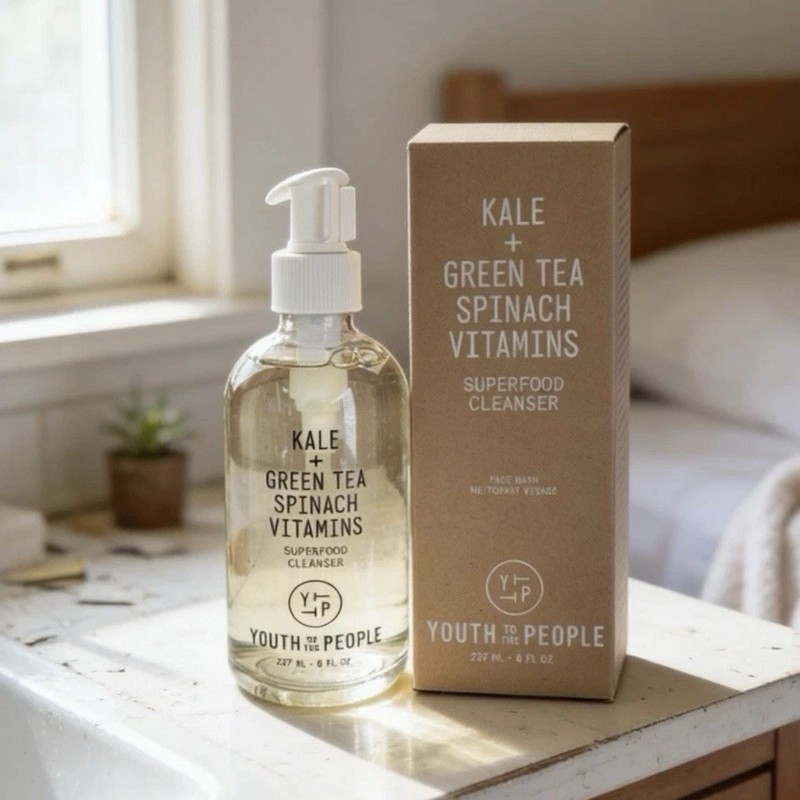 Youth To The People Kale + Green Tea Superfood Cleanser 8oz NEW Sealed