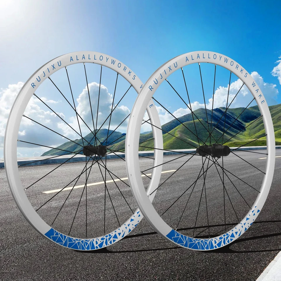 700C Ratchet 36T 6 Pawls deep 35mm wheel road bicycle disc brake bike wheelset - Image 2 of 4